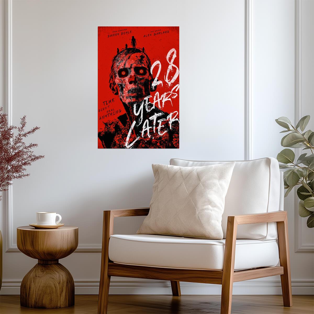 28 Years Later Poster | Screaming Infected Horror Portrait - Movies & TV Poster