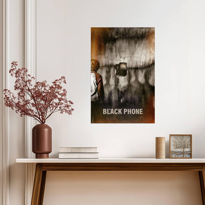 The Black Phone Movie Poster | Telephone on a Basement Wall - Movies & TV Poster