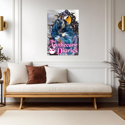 The Apothecary Diaries Poster | Jinshi | Light Novel Volume 5 Cover - Anime Poster