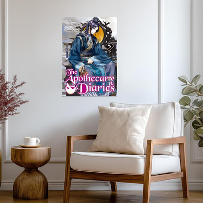 The Apothecary Diaries Poster | Jinshi | Light Novel Volume 5 Cover - Anime Poster
