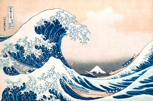 The Great Wave off Kanagawa by Hokusai | Classic Japanese Print Poster