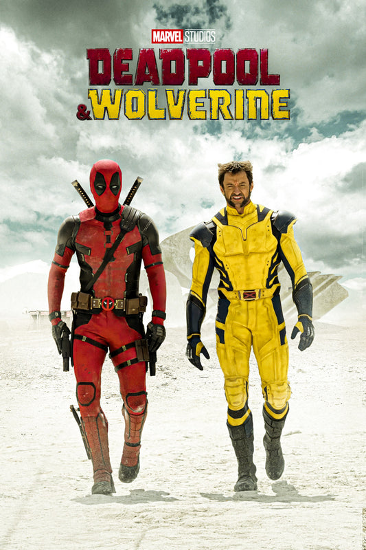 Deadpool & Wolverine | 2024 Movie Poster | Marvel Superhero Wall Art