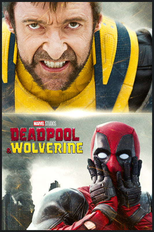 Deadpool & Wolverine | Superhero Film Art | 2024 Marvel Movie Poster