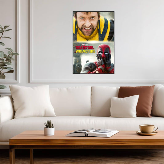 Deadpool & Wolverine | Superhero Film Art | 2024 Marvel Movie Poster