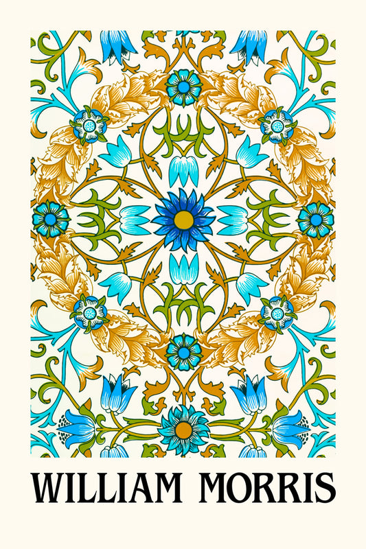 William Morris Golden Blossom | Vintage Floral Pattern Print Poster