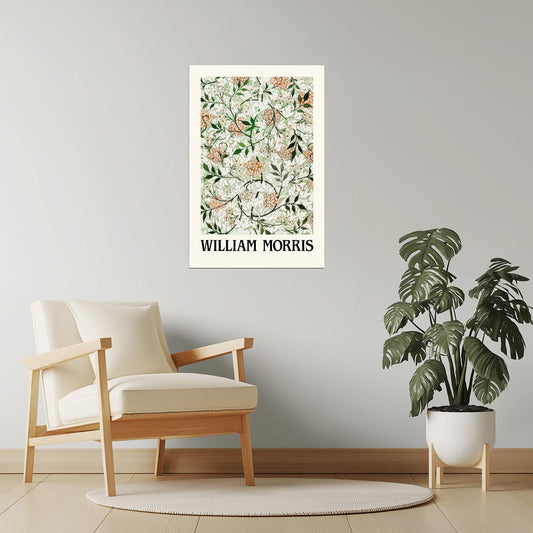 William Morris White Willow | Botanical Wall Art Poster
