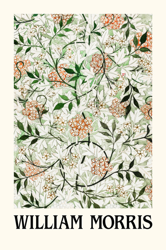William Morris White Willow | Botanical Wall Art Poster