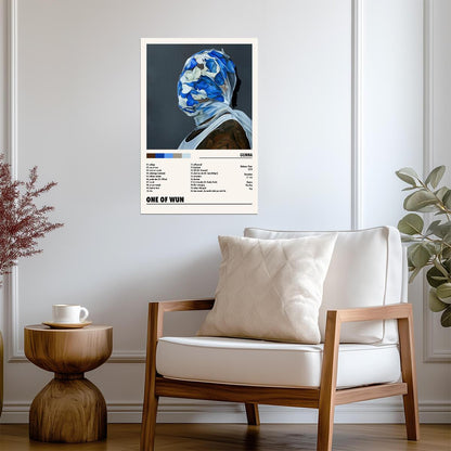 Gunna One Of Wun | Album Cover Poster | Minimalist Tracklist Art - Music Poster