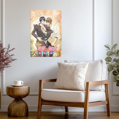 Junjou Romantica Misaki & Akihiko | Yaoi Anime Poster | Boys Love (BL) Wall Art