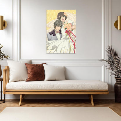Junjou Romantica Wedding Art | Yaoi Anime Poster | Boys Love (BL) Wall Art