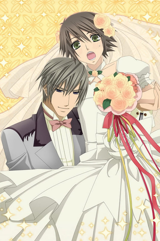 Junjou Romantica Wedding Art | Yaoi Anime Poster | Boys Love (BL) Wall Art