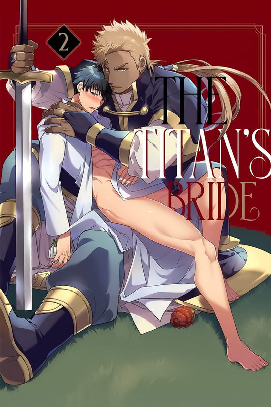 The Titan's Bride Caius & Kouichi | Yaoi Anime Poster | Fantasy Romance Art