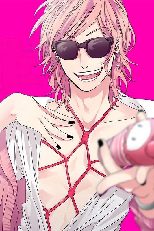 Yarichin Bitch Club Yuri Ayato Unravel | Yaoi Anime Poster | BL Wall Art