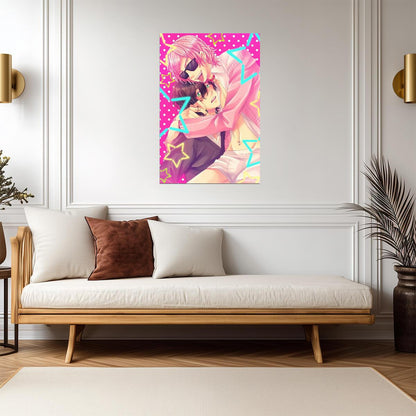 Yarichin Bitch Club Yuri & Toono | Yaoi Anime Poster | BL Wall Art