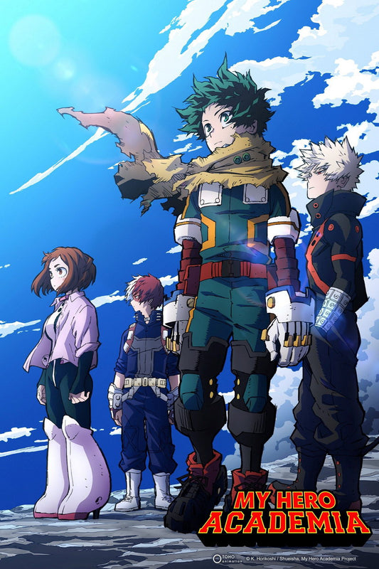 My Hero Academia Class 1-A | MHA Poster | Shonen Superhero Art