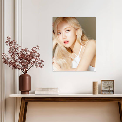 Blackpink Rose | K-Pop Idol Portrait | Music Star Wall Poster