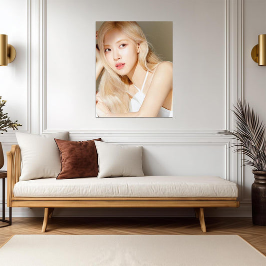 Blackpink Rose | K-Pop Idol Portrait | Music Star Wall Poster