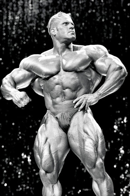 Jay Cutler Mr. Olympia | Bodybuilding Legend Poster | Black and White Photography