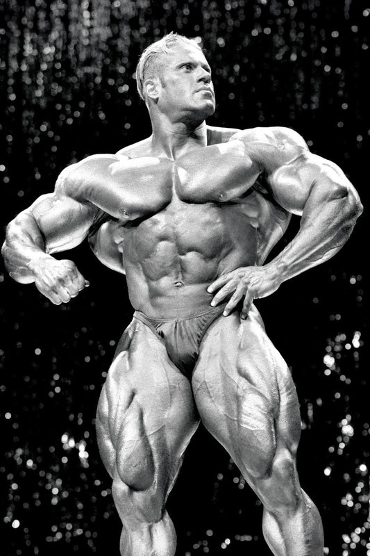 Jay Cutler Mr. Olympia | Bodybuilding Legend Poster | Black and White Photography