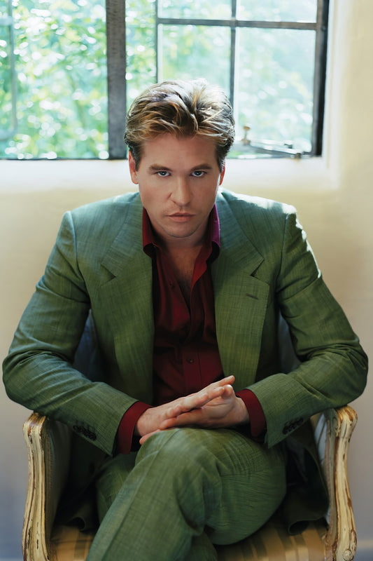 Val Kilmer | 90s Movie Star Portrait | Celebrity Wall Poster