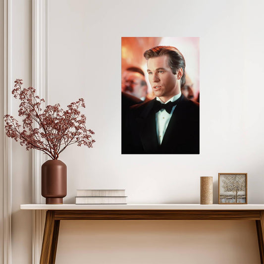 Val Kilmer as Bruce Wayne | Batman Forever Movie Poster | 90s Star Actor Art