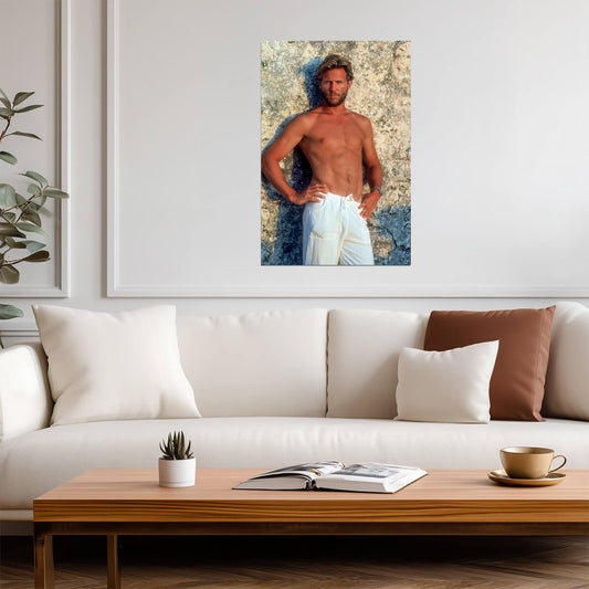 Jeff Bridges 1980s Photo | Movie Icon Poster | Vintage Photography Print
