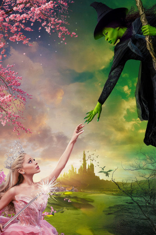 Wicked Movie Poster | Ariana Grande as Glinda | Musical Film Wall Art
