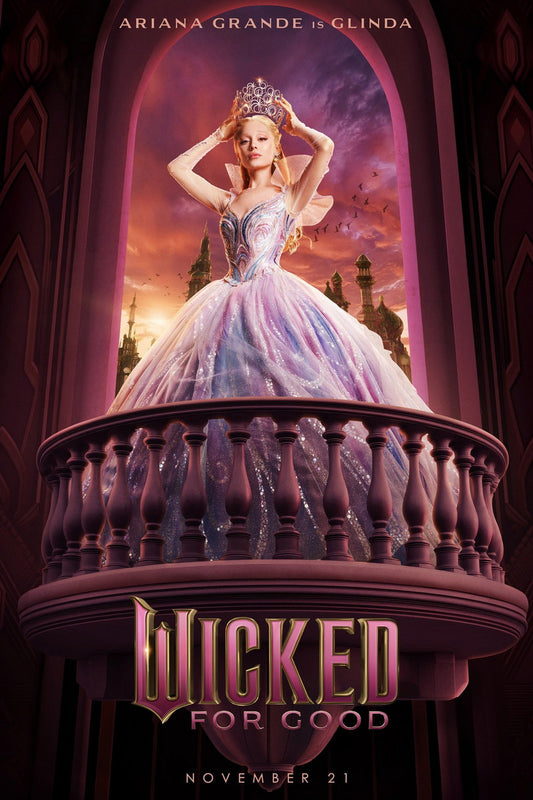 Wicked For Good Ariana Grande as Glinda | The Good Witch Poster | Fantasy Musical Film 2025 Art - Movies & TV Poster