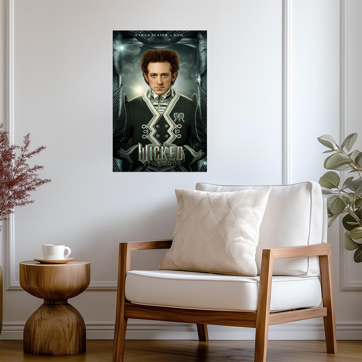 Wicked For Good Ethan Slater as Boq | Character Movie Poster | Fantasy Musical Film Art - Movies & TV Poster