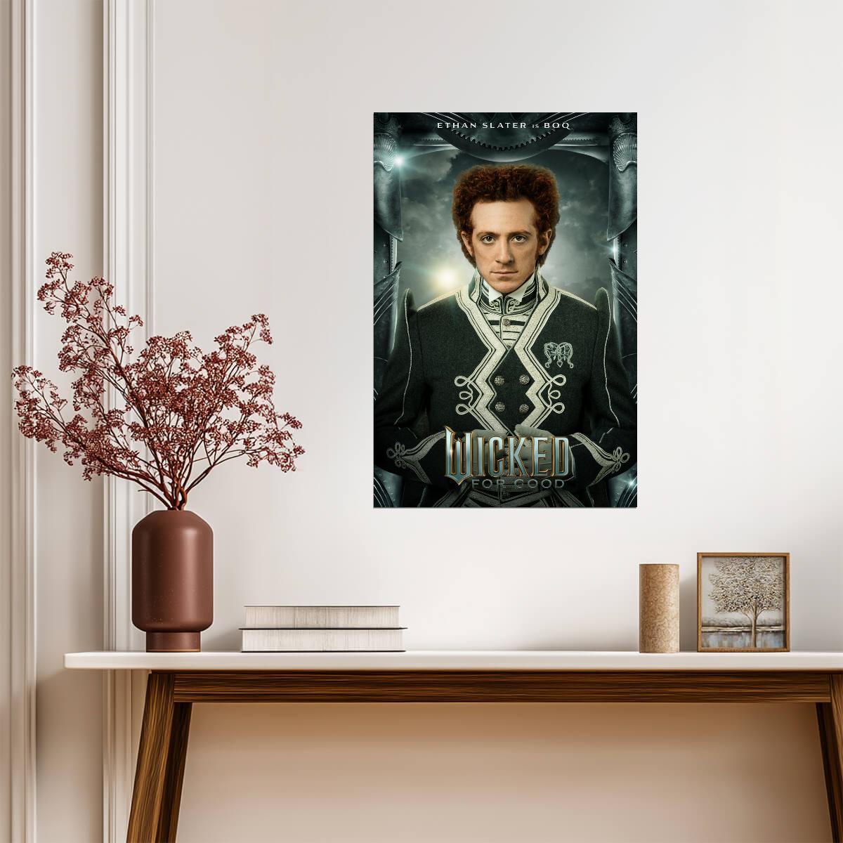 Wicked For Good Ethan Slater as Boq | Character Movie Poster | Fantasy Musical Film Art - Movies & TV Poster