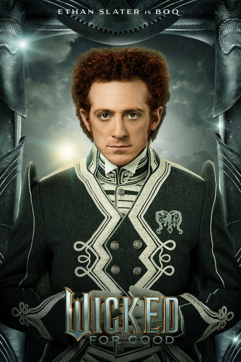 Wicked For Good Ethan Slater as Boq | Character Movie Poster | Fantasy Musical Film Art - Movies & TV Poster