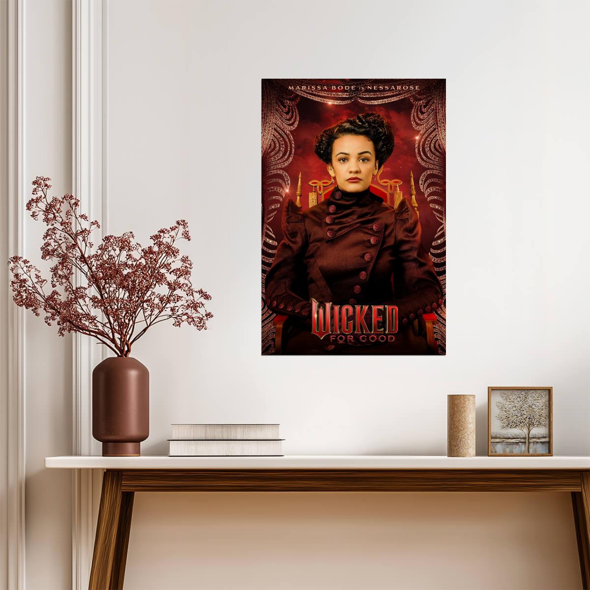 Wicked For Good Marissa Bode as Nessarose | Nessa Character Movie Poster | Wicked Part Two Wall Art - Movies & TV Poster