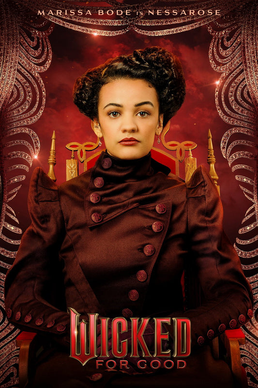 Wicked For Good Marissa Bode as Nessarose | Nessa Character Movie Poster | Wicked Part Two Wall Art - Movies & TV Poster