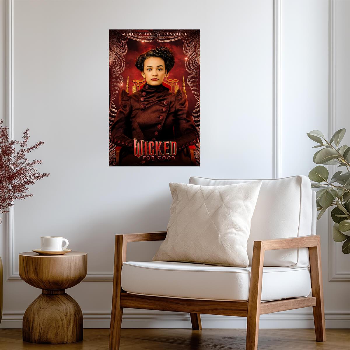 Wicked For Good Marissa Bode as Nessarose | Nessa Character Movie Poster | Wicked Part Two Wall Art - Movies & TV Poster