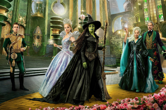 Wicked For Good Cast Ensemble | Elphaba Glinda Fiyero Morrible Wizard | Musical Movie Poster - Movies & TV Poster