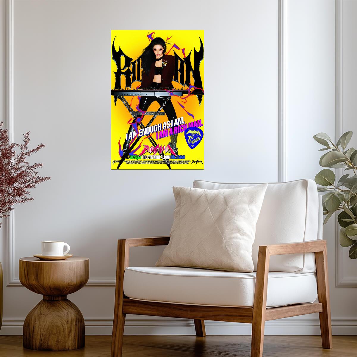 aespa NingNing | Rich Man Poster 2 | New Release Print - Music Poster