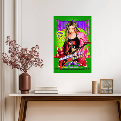 aespa Winter | Rich Man Poster 2 | Energy Version Art - Music Poster