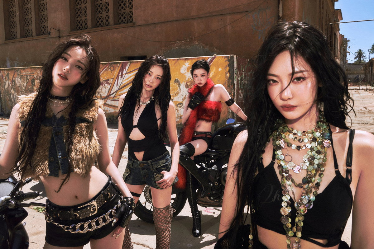 aespa Group | Rich Man Concept | Burst Ver Poster - Music Poster