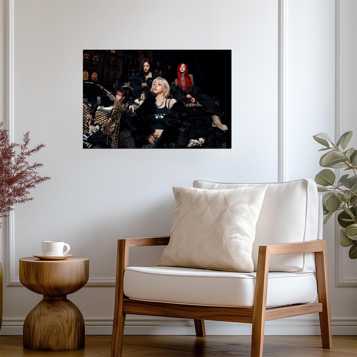 aespa Group | Dirty Work Poster | Dirty Code Version - Music Poster