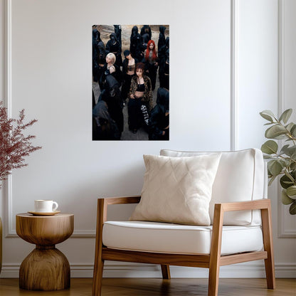 aespa Group | Dirty Work Concept | Dirty Code Poster - Music Poster