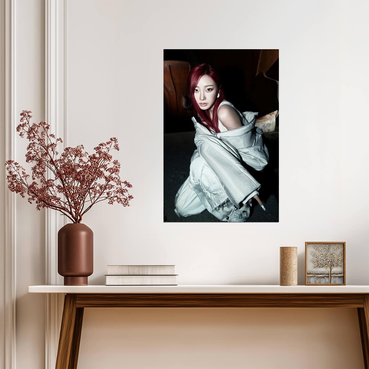 aespa Giselle | Dirty Work Art | DRWK Version Poster - Music Poster