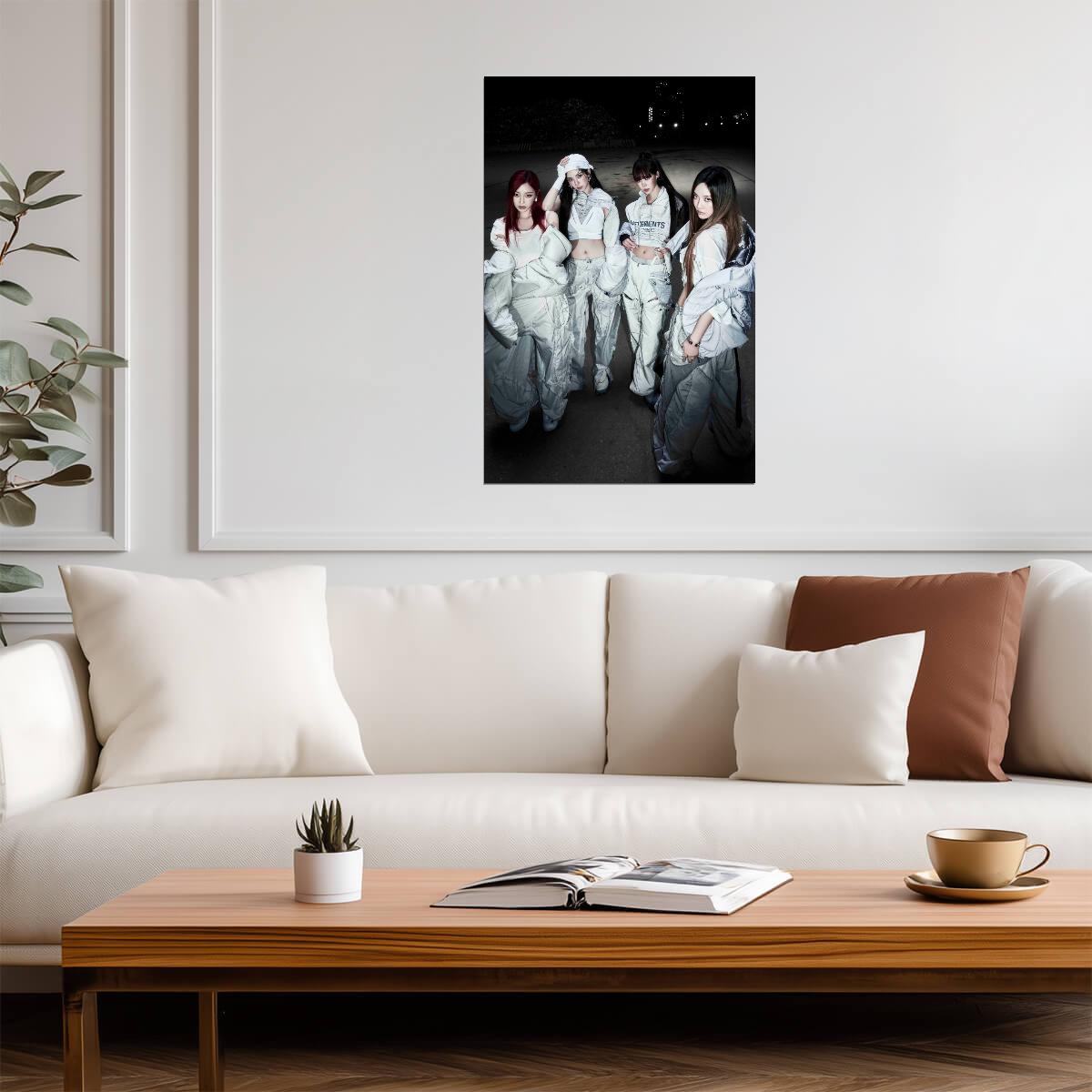 aespa Group | Dirty Work Photo | DRWK Concept Poster - Music Poster