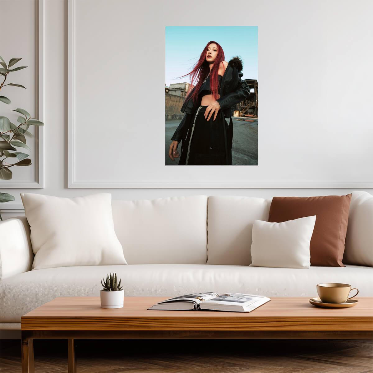 aespa Giselle | Dirty Work MV | Music Video Poster - Music Poster