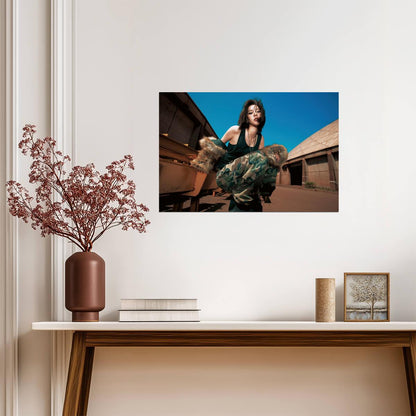 aespa Karina | Dirty Work Art | Music Video Poster - Music Poster
