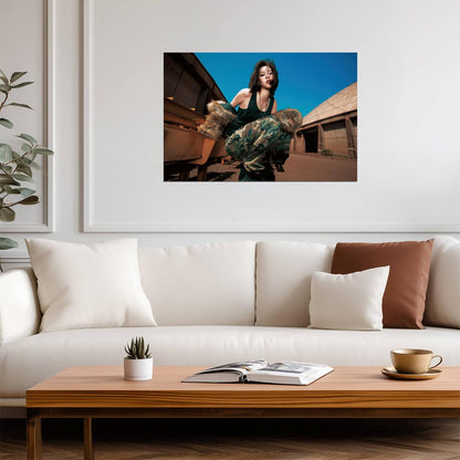 aespa Karina | Dirty Work Art | Music Video Poster - Music Poster