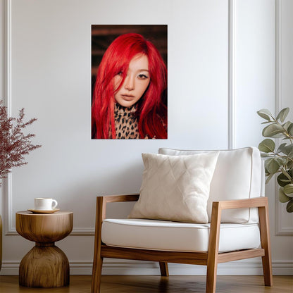 aespa Giselle | Dirty Code Concept | Warm Tone Poster - Music Poster