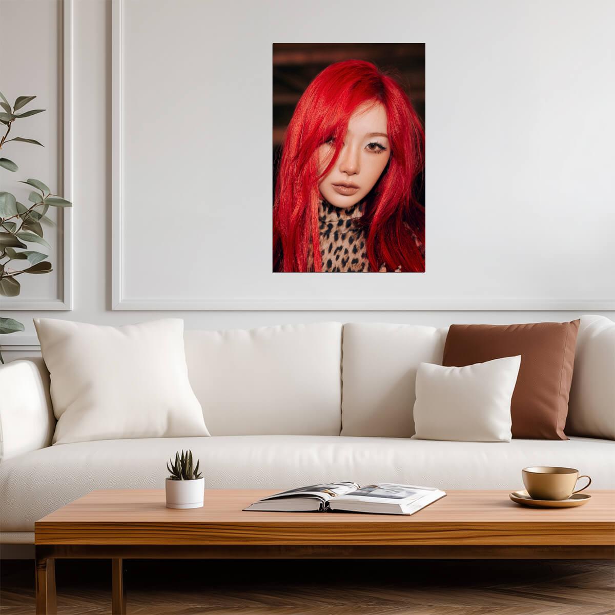 aespa Giselle | Dirty Code Concept | Warm Tone Poster - Music Poster