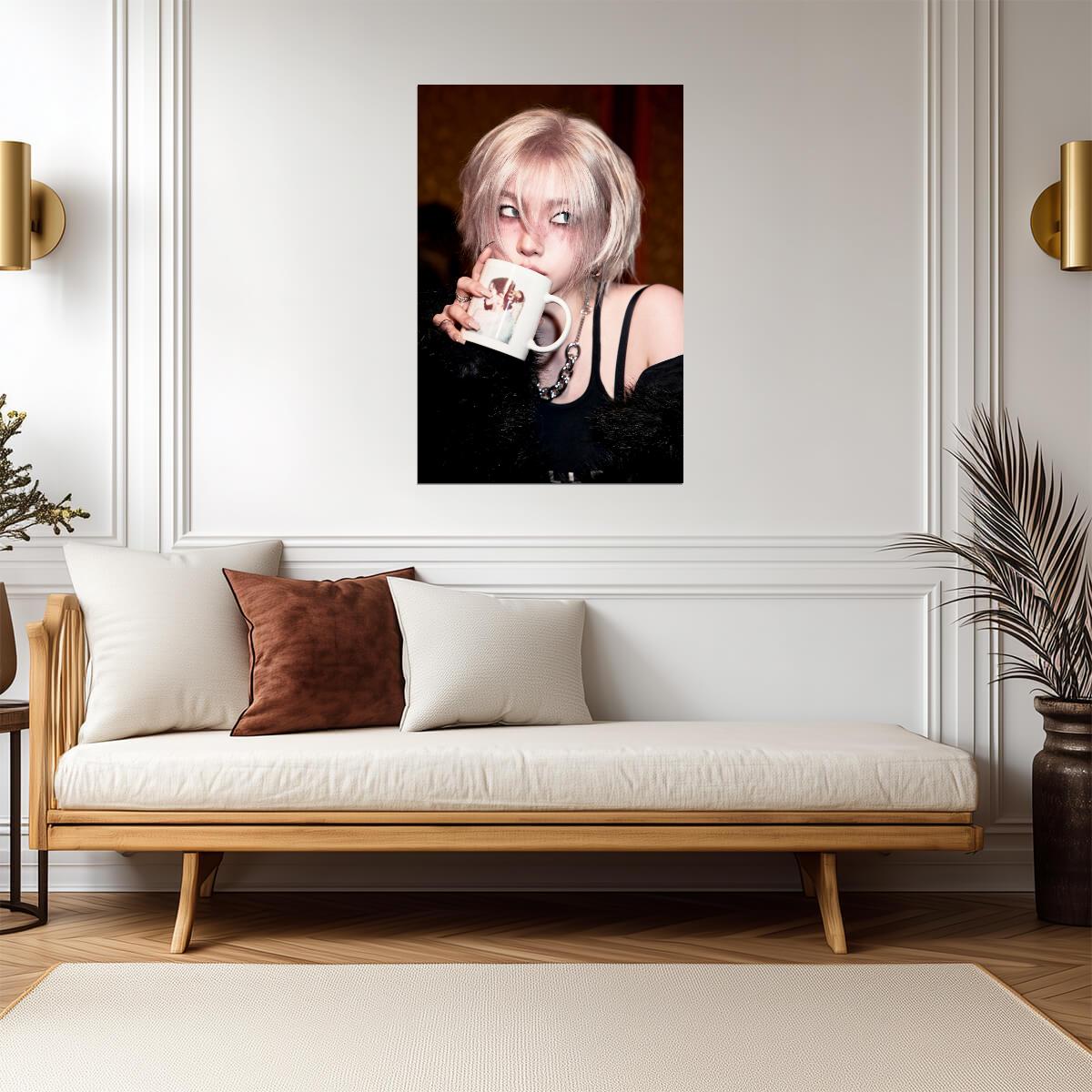 aespa Karina | Dirty Code Photo | Warm Tone Poster - Music Poster