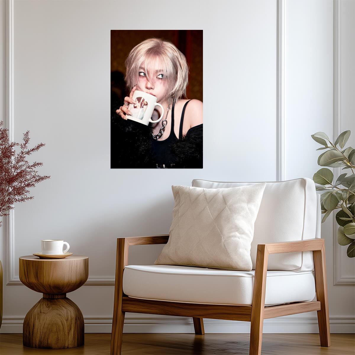 aespa Karina | Dirty Code Photo | Warm Tone Poster - Music Poster