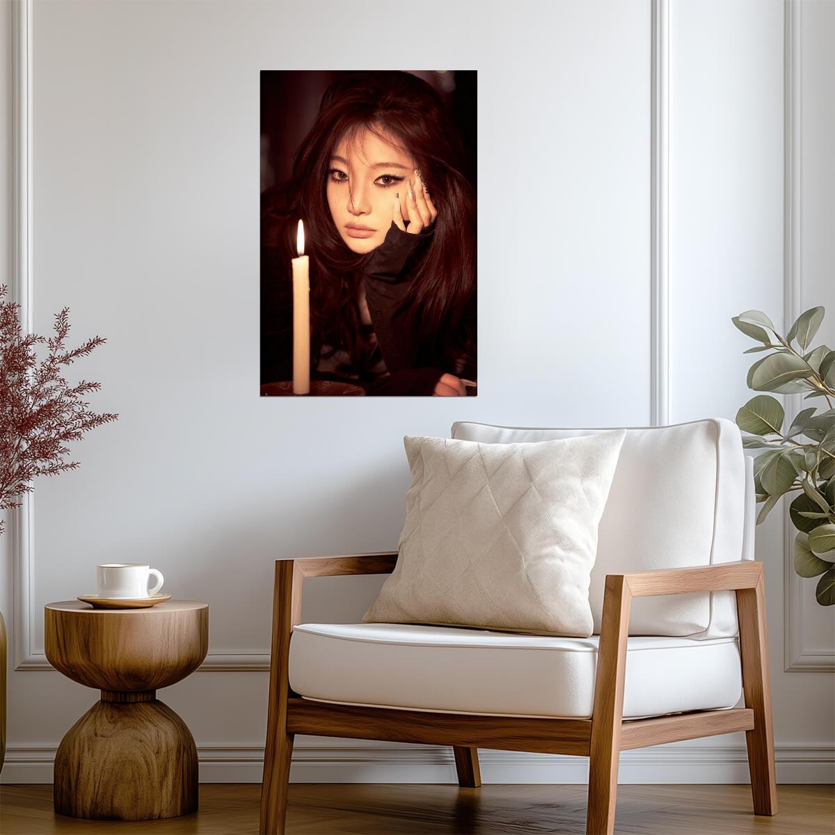 aespa NingNing | Dirty Code Concept | Warm Tone Poster - Music Poster